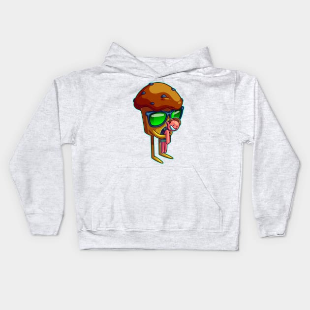 Muffin Man Kids Hoodie by ArtisticDyslexia